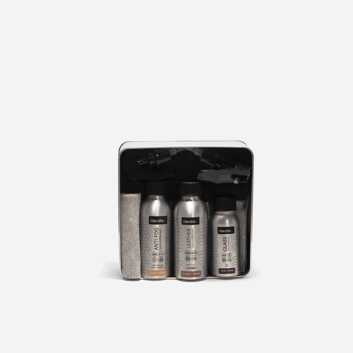 Kit de revêtements nano Hendlex - Visibilité et protection ultimes.