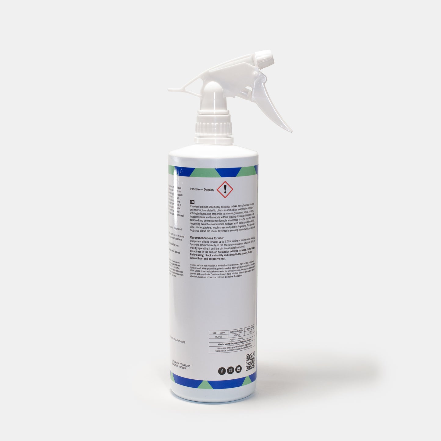 GLASS GLOW PRO, Nettoyant vitre