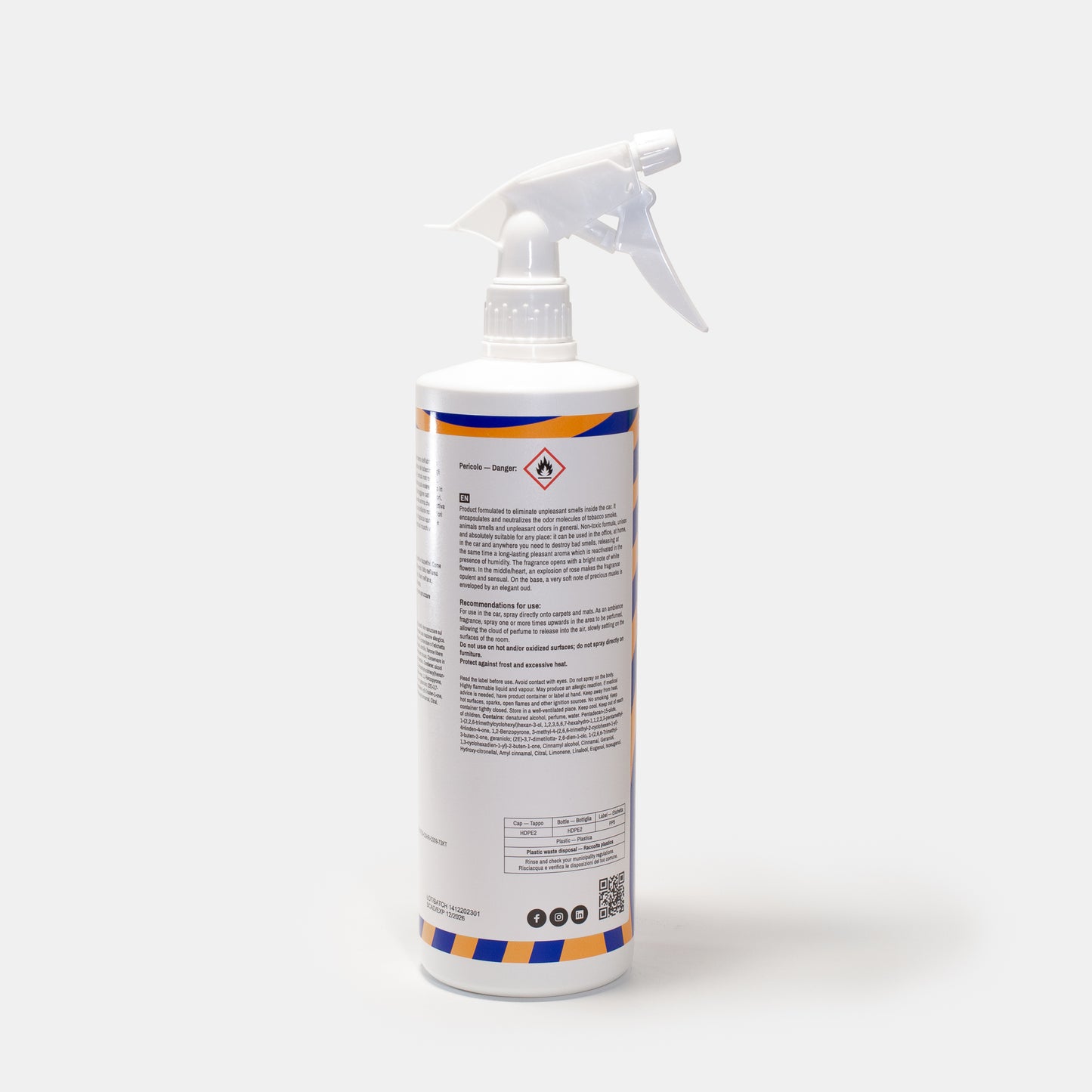 SCENT SHIELD N°1, Parfum d'ambiance et destructeur d'odeurs