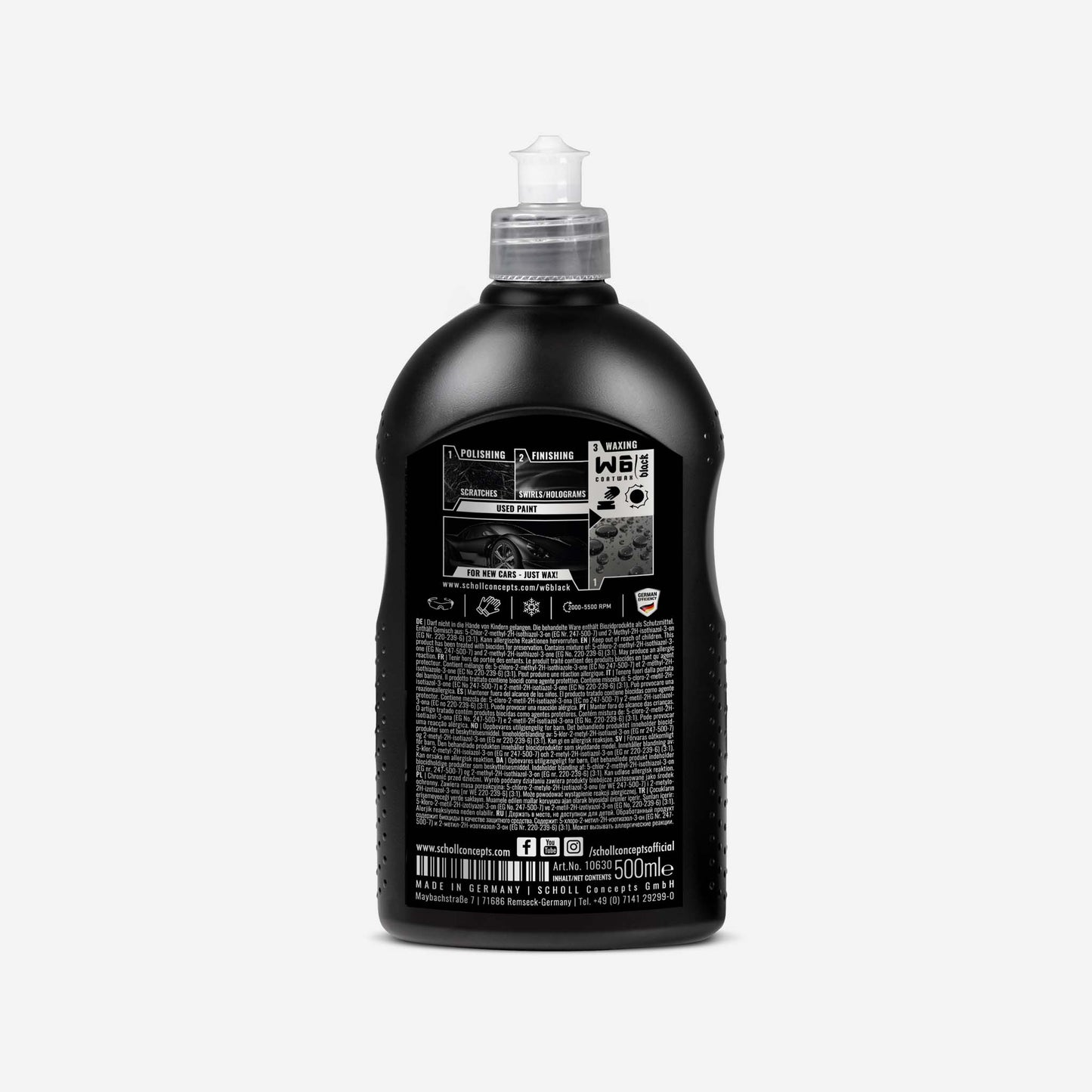 W6 BLACK Coatwax