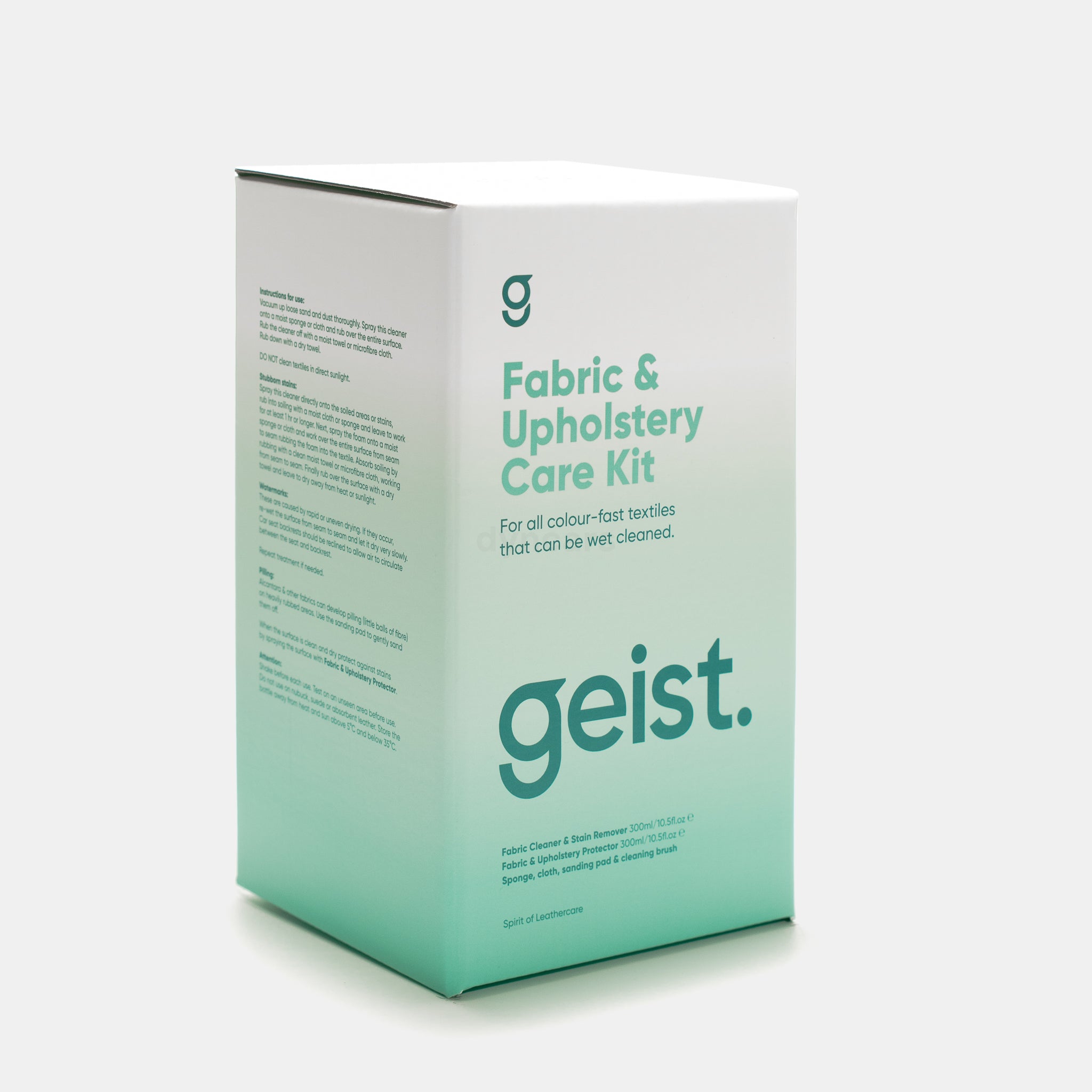 Geist. Fabric Cleaner & Stain Remover
