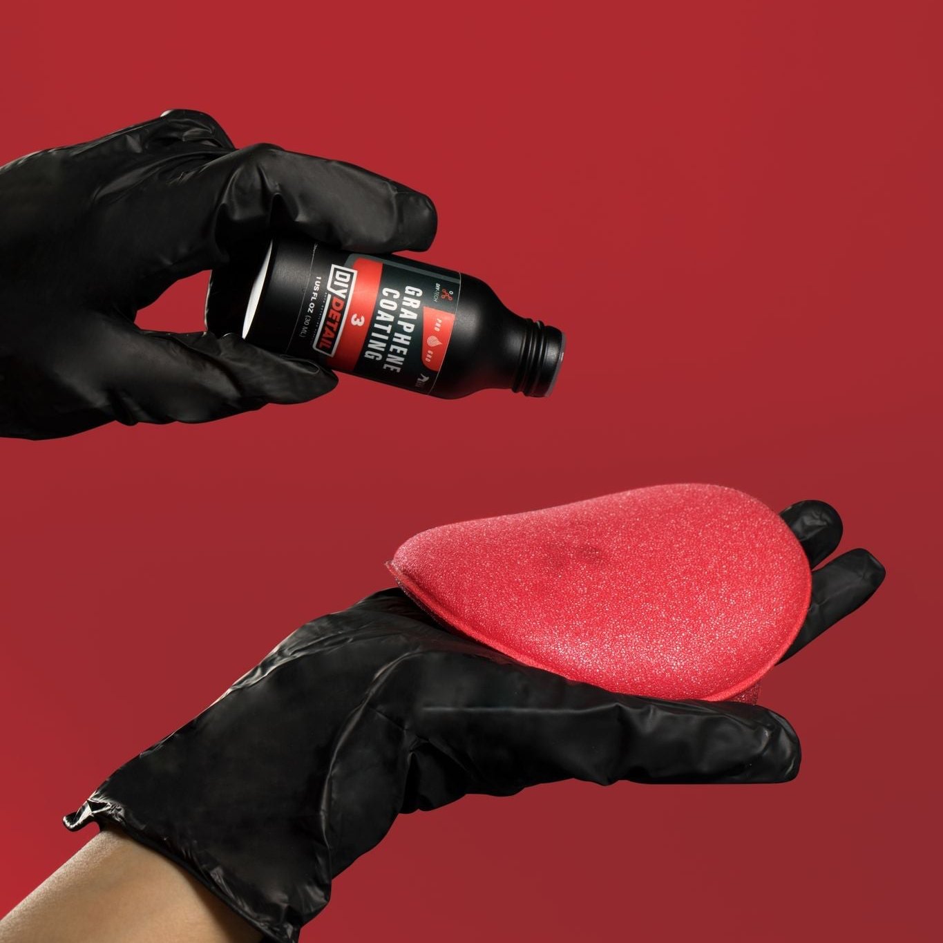 La céramique graphène ave une protection de 3 ans avec applicateur