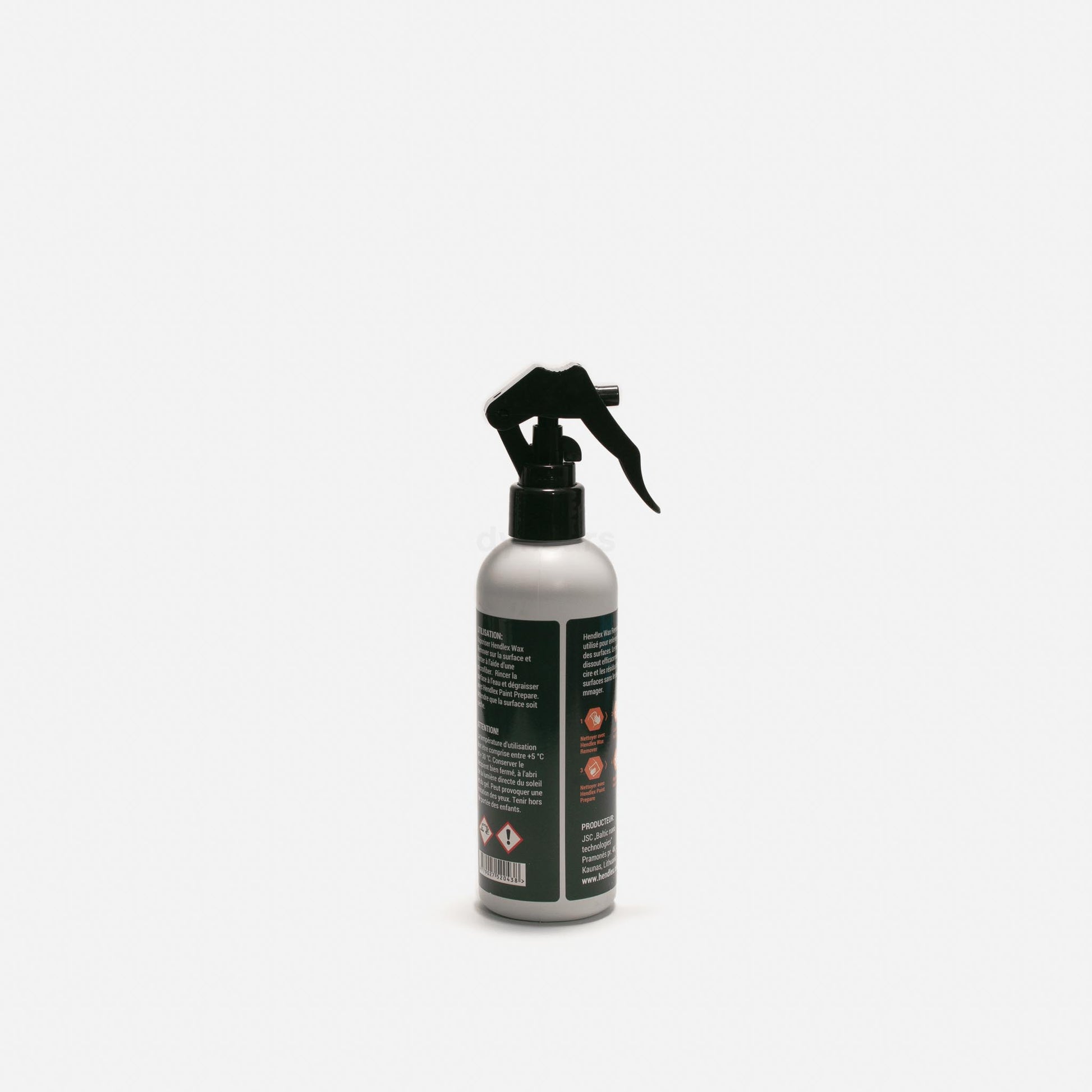 Le moyen le plus efficace pour enlever la cire et les résidus de surface - Hendlex Wax Remover.