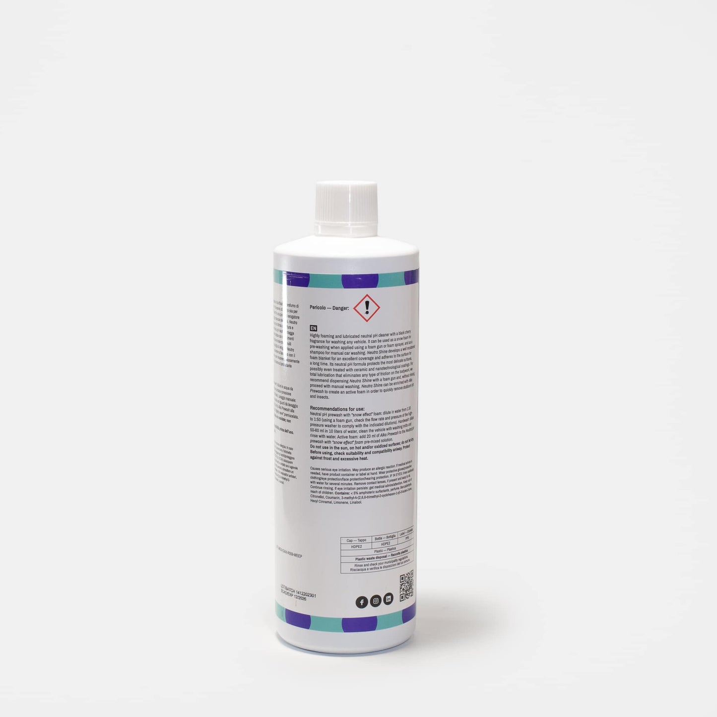 NEUTRA SHINE, Shampoing moussant au pH neutre