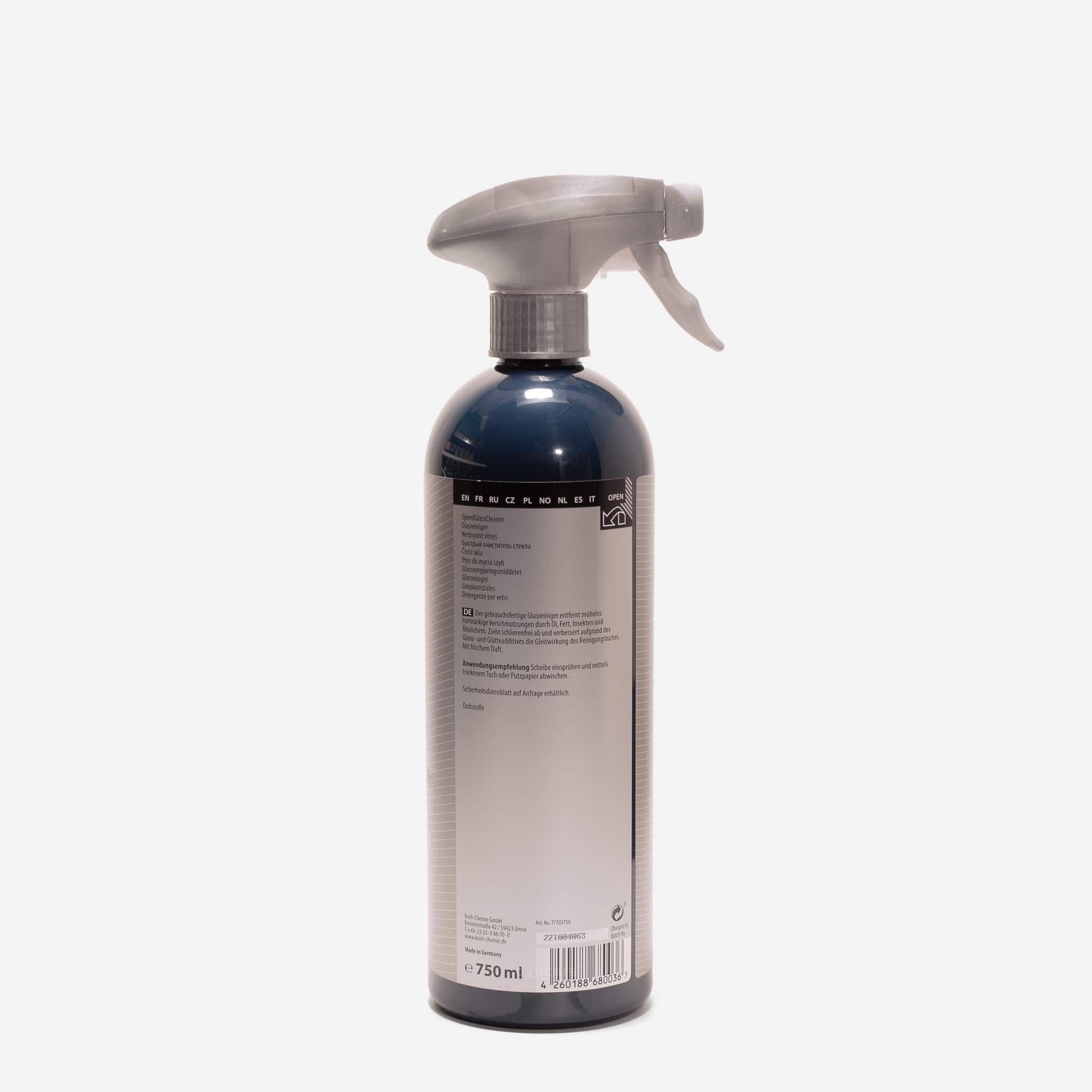 Pulitore Vetro Koch Chemie Speed Glass Cleaner 750 Ml + 4x Panno Per - Foto 10